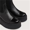 Marco Moreo Vale Stretch Toe Cap Boot - Black Leather